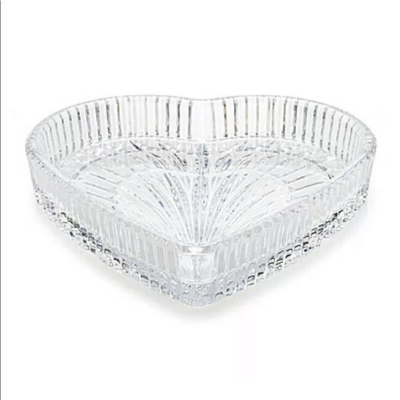 Waterford Other - Waterford Crystal 8" Heart Tray Waterford Other - Waterford Crystal 8" Heart Tray
